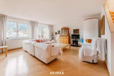 Helle und zentrumsnahe Maisonette-Wohnung in Kitzbühel