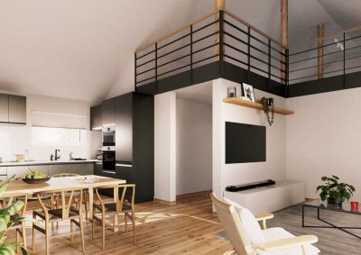 Bungalow mit Kathedraldecke, in Enger.