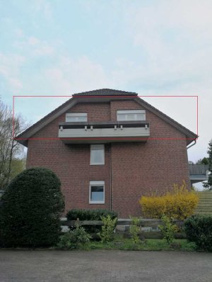 Toll geschnittene, helle 2-Zimmer-Wohnung mit großem West-Balkon