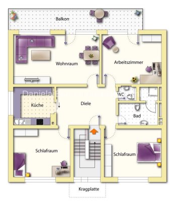 Top ausgestattete und modernisierte 4 Zimmerwohnung mit 2 Stellplätzen, Wallbox und Sonnenbalkon