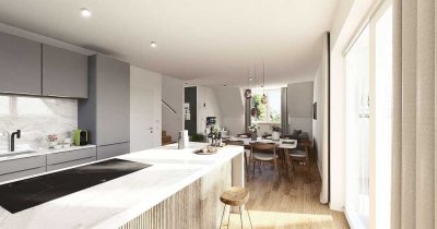 Lichtdurchflutete und einzigartige Dachgeschosswohnung mit traumhafter Sonnenterrasse