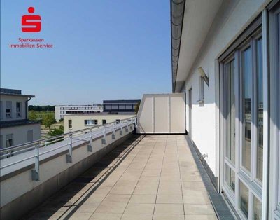 Stilvolle 3-Zimmer-Wohnung mit Einbauküche und Dachterrasse in S-Bahn-Nähe Freiham