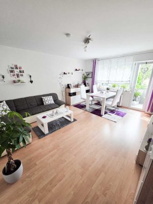 Helle 3-Zimmer-Wohnung, Küche, Sonnenbalkon, zentral – befristet auf 1 Jahr
