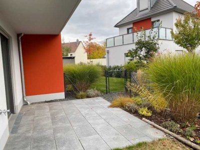 Moderne stilvolle 3 Zimmer Wohnung im EG, in Süd-West Ausrichtung