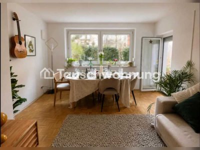 Tauschwohnung: 2-Zimmer-Wohnung mit Terrasse und Garten in Haidhausen