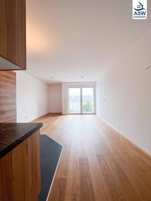 Perfekt aufgeteilte 2-Zimmerwohnung mit schöner Küche, Balkon und Loggia