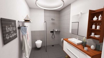 Erstbezug Penthouse Stilvolle 2-Zimmer--Wohnung