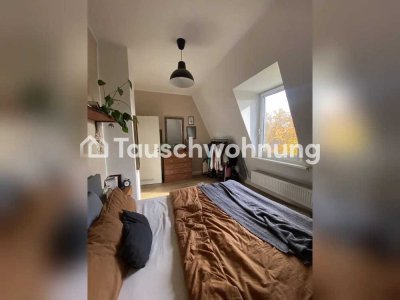 Tauschwohnung: 2 Zimmer DG-Wohnung direkt am Günthersburgpark
