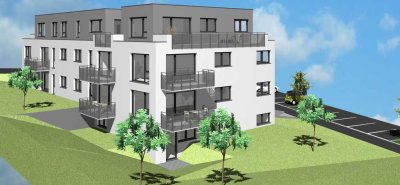 Kassel-Wolfsanger: 3-Zimmer Neubau-Penthousewohnung mit Dachterrasse
