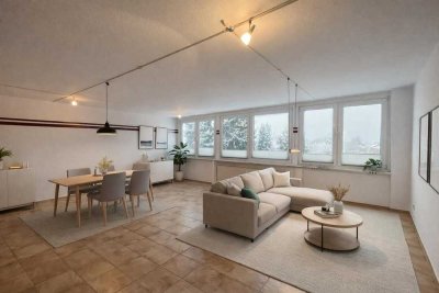 Helle 3-Zimmer Dachgeschosswohnung in Aachen-Oberforstbach