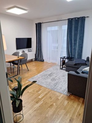 Moderne 2-Zimmer Neubau-Wohnung mit Balkon in Kirchheim bei München