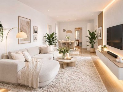 Wohnen statt Mieten: Gemütliche 2-Zimmer-Wohnung mit Balkon und Eigennutzoption