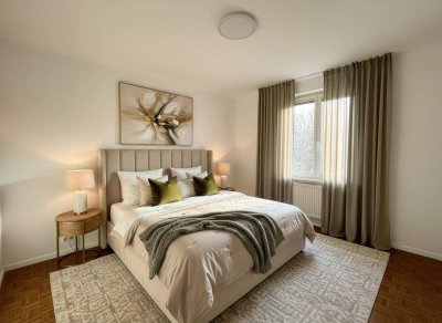 C H A R M A N T E WOHNUNG + 2 Zimmer + ca. 44m² WFL + Gartennutzung + Top Grundriss + EG + Einbauküche + Absolute Ruhelage