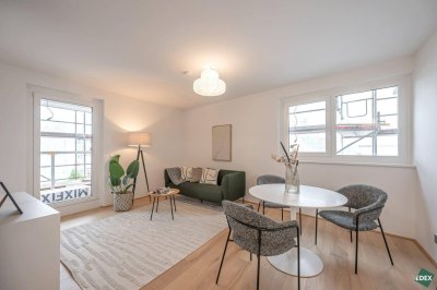 Schöne 2-Zimmer-Wohnung mit Balkon direkt bei der U3