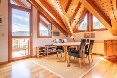 PROVISIONSFREI - Traumhafte DG-Wohnung in naturnaher Lage mit Domblick sowie Garten und Doppel-Garag