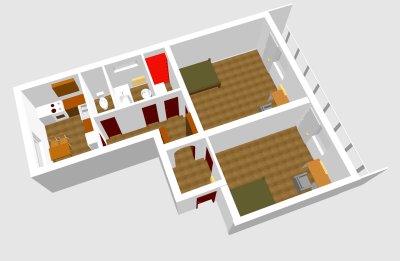 WG-geeignete ruhige 2 Zimmer - Wohnung Nähe Techn. Universität Graz