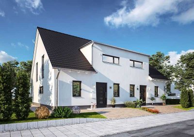 Das moderne Doppelhaus mit Charme und Charakter - DHH Duett 125