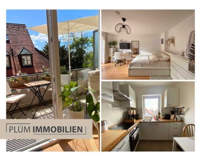 1 Zimmer-Appartement mit Garten absolut ruhig und zentral in Dachau