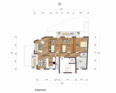 Moderne 4.5 Zi. EG Wohnung in Notzingen