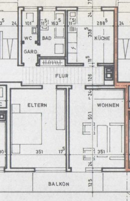 Helle 2-Zimmer Wohnung mit Balkon in Neckarsulm-Neuberg