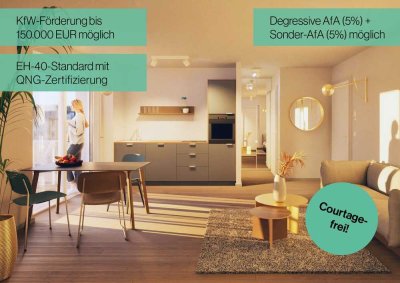 4-Zimmer-Penthouse im 5. OG – Großzügigkeit auf 109 m² | QNG 40 / 10% AfA