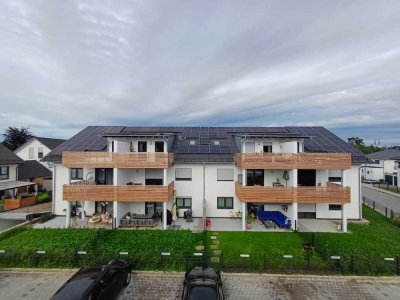 Neubau aus 2024 Schöne 3-Zimmer-Wohnung mit großem überdachten Balkon in Altötting