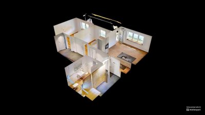 Mietwohnung in Dogern, inkl. Garage, Einbauküche, Terrasse  und Garten!