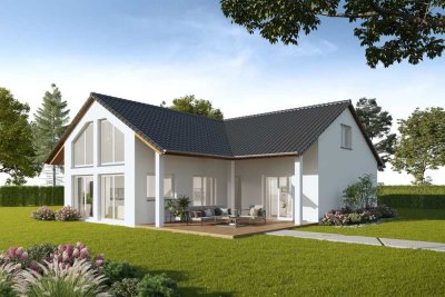 Winkelbungalow mit 130m² Wohnfläche auf 650m² Grundstück!