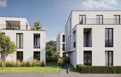 In Bau: Familienraum mit Garten – 4 Zimmer, große Terrasse (Top A02)