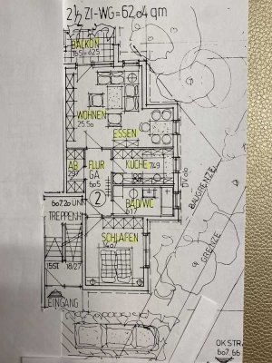 Freundliche und gepflegte 2,5-Zimmer-Wohnung mit EBK in Sigmaringen