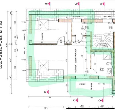 Erstbezug: ansprechende 2-Zimmer-Wohnung mit Einbauküche und Balkon in Renningen
