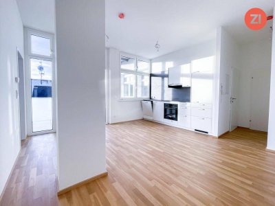 Erstbezug - 2- Zimmer Wohnung mit Küche und Balkon am Hauptplatz in Enns