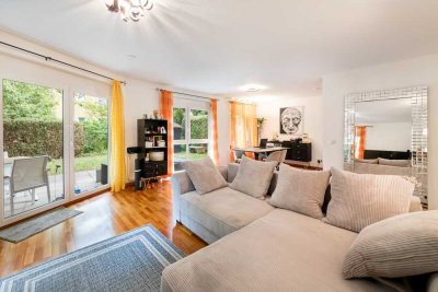 Moderne 3-Zimmer-Gartenwohnung mit Stil