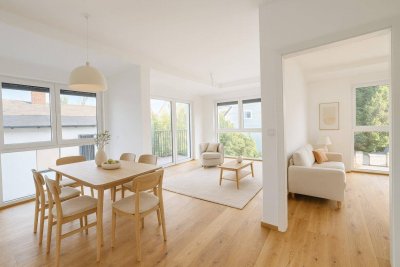 BALKON-ERSTBEZUG - Neubau - BJ 2024 - 2 Zimmer - ca. 50m² gew. NFL - KLIMA - Einbauküche - Balkon - Garage (optional) - Baurecht