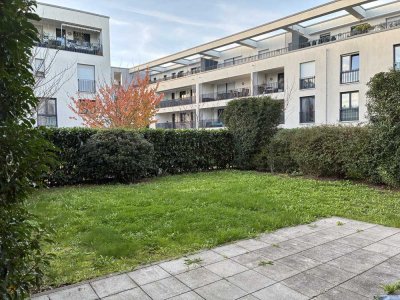 Exklusive 3-Zimmerwohnung mit EBK, Garten und Terrasse