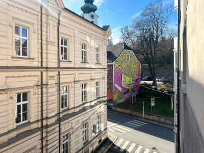 Charmante 4-Zimmer Wohnung mit Balkon im Herzen von Linz zu kaufen - Nähe Kapuzinerkirche
