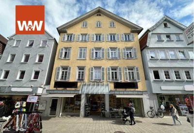 1A-Lage Fußgängerzone/Marktplatz - großes Wohn- und Geschäftshaus in Reutlingen mit viel Entwicklung