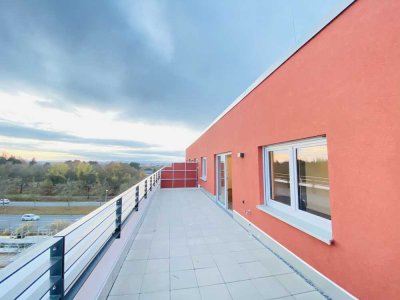 Penthouse mit sonniger, großer Dachterrasse!