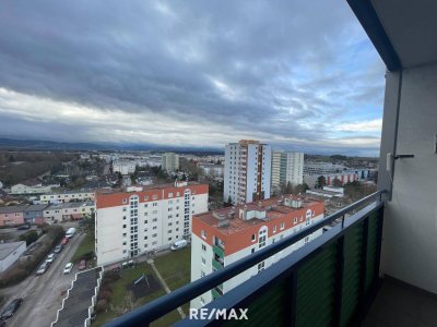 4-Zimmer-Eigentumswohnung mit Balkon– 12. Stock mit Lift im Süden von St. Pölten