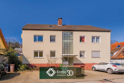 Lichtdurchflutete 3-Zimmer-Wohnung mit großem Balkon und Stellplatz in Neckargemünd