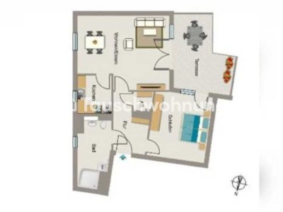 Tauschwohnung: 2-Zimmer in bester Lage