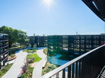 Investieren am Elbufer – Smarte 1-Zimmer-Wohnung mit Loggia im Marina Garden