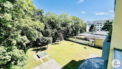12 Minuten zur U6 - Alte Donau ums Eck - morgen Sonnen am Balkon &amp; Loggia - Grünblick - Innenhof Ruhelage