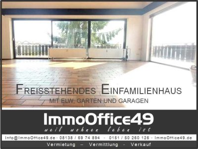 ImmoOffice49 - Herausragendes Einfamilienhaus mit ELW in bevorzugter Lage