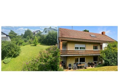 2-Familienhaus bzw.  projektiertes 1-Familienhaus, Baugrundstück in ruhiger Lage in Heilbronn-Ost