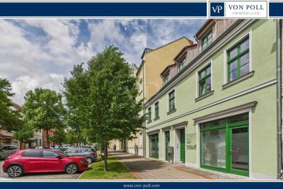 Neuwertiges Wohn- und Geschäftshaus in bester Innenstadtlage von Mittenwalde  mit Nebengebäude