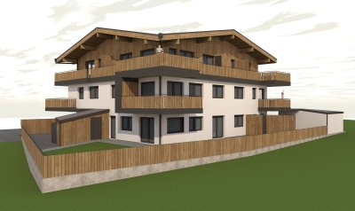 Neue 4-Zimmer Garten-Wohnung Kirchbichl, EG, TOP 1 – 100 m²