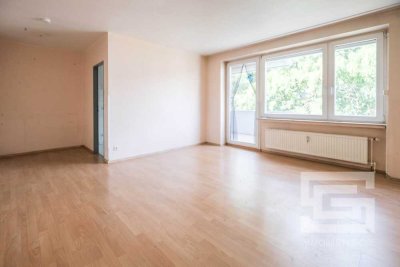 Gemütliche 3-Zimmer-Wohnung mit Sonnenbalkon im 3. OG
eines ruhigen Mehrfamilienhauses in Baumberg!