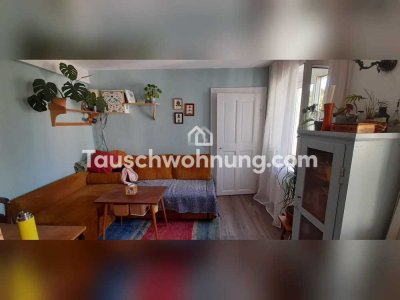 Tauschwohnung: Ruhige Wohnung im Tiny House-Stil im Herzen der Neustadt