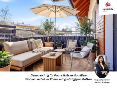 Wohnen ohne Kompromisse: Gut geplante 3-Zimmer-Wohnung mit Balkon inkl. TG-Stellplatz